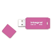 INTEGRAL INTEGRAL NEON 16GB USB3.0 PINK SPOMINSKI KLJUČEK, (624297)