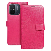MEZZO Book case preklopna torbica za XIAOMI Redmi 12 C mandala magenta