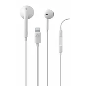 Cellularline Glace in-ear slušalice, bijele