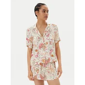 Hunkemöller Pižamska srajca 302113 Pisana Regular Fit