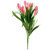 shumee Umetni šopek 20 roza krokusov - dekoracija, višina 35 cm