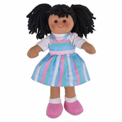 Bigjigs Toys Platnena lutka Kira 28 cm