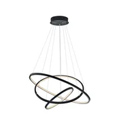 Trio Lighting Trio WiZ Aaron pametna LED viseča svetilka, antracit - Dnevna soba / jedilnica - Sodobni - Kovina