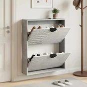vidaXL omara za čevlje VENRAY 70 x 17 x 82 cm Inženirski les
