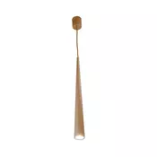 Ondaluce - Luster na sajli NOA 1xGU10/20W/230V O 5,5 cm zlatna