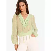Lipsy Bluza svetlo zelena