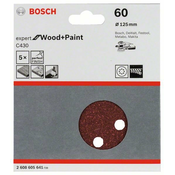 Bosch Brusni list C430, pakovanje od 5 komada 125 mm, 60 ( 2608605641 )