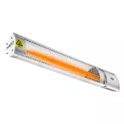 Sevalni grelec 2000W, IP55, grelni element zlata halogenska žarnica, daljinski upravljalnik, regulacija moči 2 stopnji 90-030