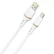 Dudao DUDAO USB-A NA USB-C KABEL 5A 1M SILIKONSKI ZA POLNJENJE IN PRENOS PODATKOV, (5000259848)