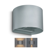 Brilagi - LED spoljašnje zidno svetlo RONDO LED/6W/230V siva IP54