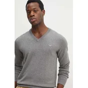Gant Pulover 8030562 Siva Regular Fit