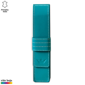 Princ Leather Futrola za jednu olovku Štep, Tirkizna