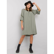 OH BELLA Khaki loose dress