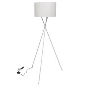 Vidaxl Stoječa svetilka s stojalom črne barve 139 cm