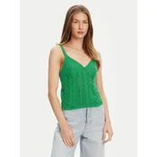 United Colors Of Benetton Top 101TDH01B Zelena Slim Fit