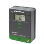Qoltec Solarni regulator MPPT 10A z LCD, 2xUSB, Bluetooth senzorjem