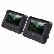 Prijenosni DVD Player s 2 kom 7-incnih monitora | DENVER