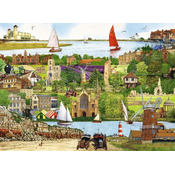 RAVENSBURGER Escape to Norfolk Puzzle 500 kosov