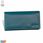 Princ Leather Ženski novcanik Alfa, Petrolej