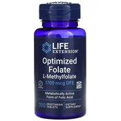 Optimiziran folat, 1700mcg - 100 vegetarijanskih tablet