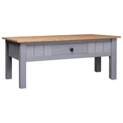 Vidaxl Klubska mizica 100x60x45 cm trdna borovina Panama Range