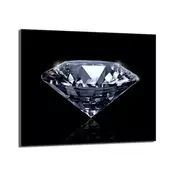 shumee Steklena zaščitna plošča za štedilnik 60x52 Diamond