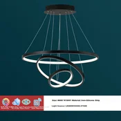NVC Luster WHDD85W/G-01, 85 W, Crni