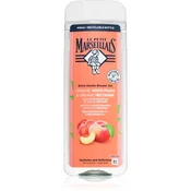 Le Petit Marseillais Extra Gentle Shower Gel Organic White Peach & Organic Nectarine gel za prhanje 400 ml za ženske