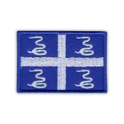 shumee Našitek Neuradna zastava Martinika - 2 - Prišiven - Vezen našitek/značka/emblem