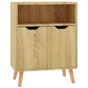 Vidaxl Komoda sonoma hrast 60x30x72 cm inženirski les