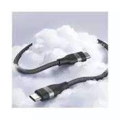 ANKER USB tip-C kabl M/M 0.9m, za Super brzo punjenje 240W/480Mbps, pleteni, crni