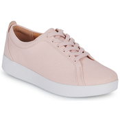 FitFlop  Nizke superge RALLY CANVAS TRAINERS  Rožnata