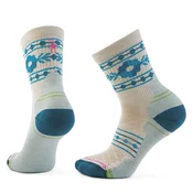 Smartwool Wm’s Hike Light Cushion Retro Floral Mid Crew Socks ženske nogavice