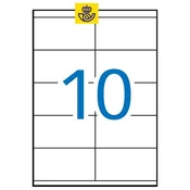 Oznaka, univerzalna, 105x57 mm, APLI, 1000 oznaka/pak 01278