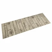 Vidaxl Kuhinjska preproga pralna ograja 45x150 cm žamet