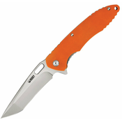 Kubey Dark Knight Linerlock Orange