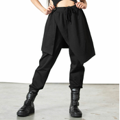 Hlače unisex (sportne hlače) KILLSTAR - Divine Call Layered Joggers - Črna - KSRA005203