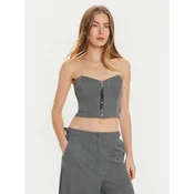 TWINSET Top 242AM2044 Siva Slim Fit