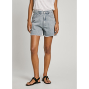 Pepe Jeans za ženske. PL801112UN7 Kratka linija A Rachel siva (27), Priložnostno, Bombaž, Džins, Trajnostni