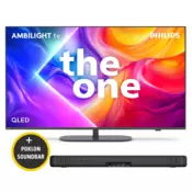 Philips TV QLED Philips 65PUS9010/12 The One + Soundbar TAB5109/10, (65PUS9010)