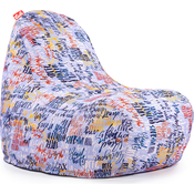 Tuli Bean bag Relax Snemljiva prevleka - poliester Pattern Graffiti Blue