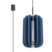 Sollux SL.1859 - Luster na sajli MULA 1xE27/15W/230V precnik 27 cm plava