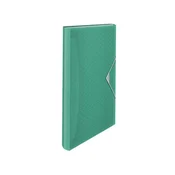 Harmonikaška tabla, A4, PP, 6 predelkov, ESSELTE Colour`Breeze, zelena