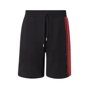HUGO Hlače Demsishort  živo rdeča / črna