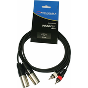 ADJ AC-2XM-2RM/5 2x XLR Male to 2x RCA Cinch