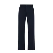WE Fashion Chino hlače temno modra