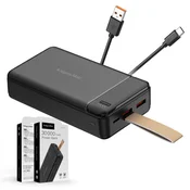 Krüger&Matz Kruger&Matz 30000 mAh litij-ionska prenosna baterija s funkcijo QC in PD
