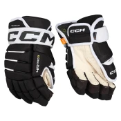 Hokejske rokavice CCM Tacks 4 ROLL PRO 3 Black/White Senior 14 palcev