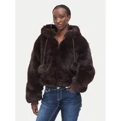 Juicy Couture Krzno JCXIJ126509 Temno rjava Regular Fit