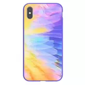 Maska Nillkin Ombre za iPhone XS Max ljubicasti.